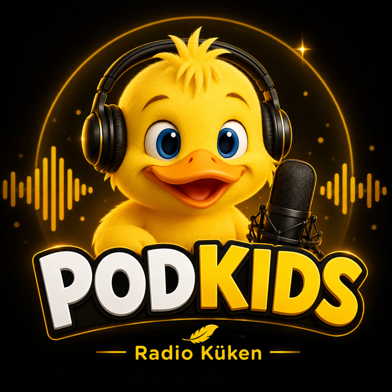 Podcast-Cover DER PODKIDS von Radio Küken